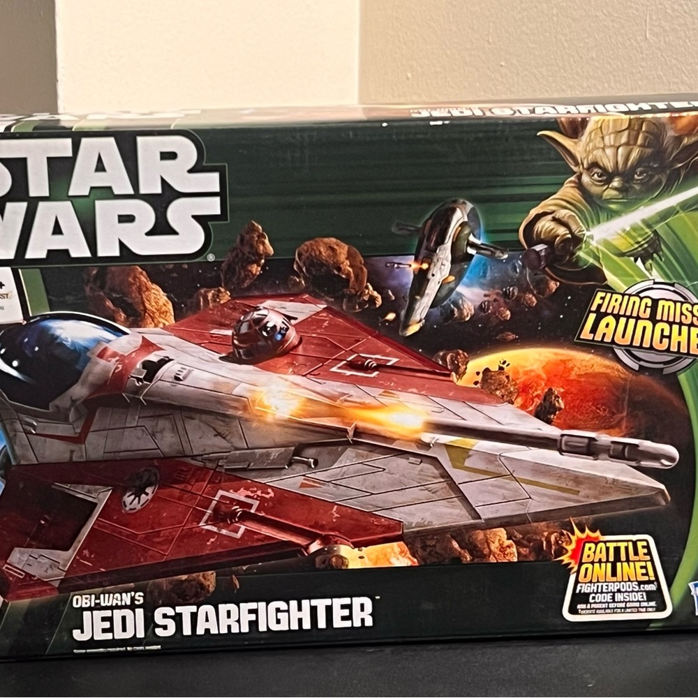 Star Wars Obi-Wan's Jedi Starfighter - Red and White